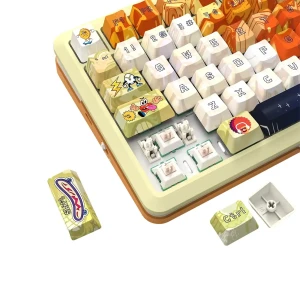 کیبورد بی سیم گیمینگ ردراگون مدل FLEKACT K708 GF PRO RGB